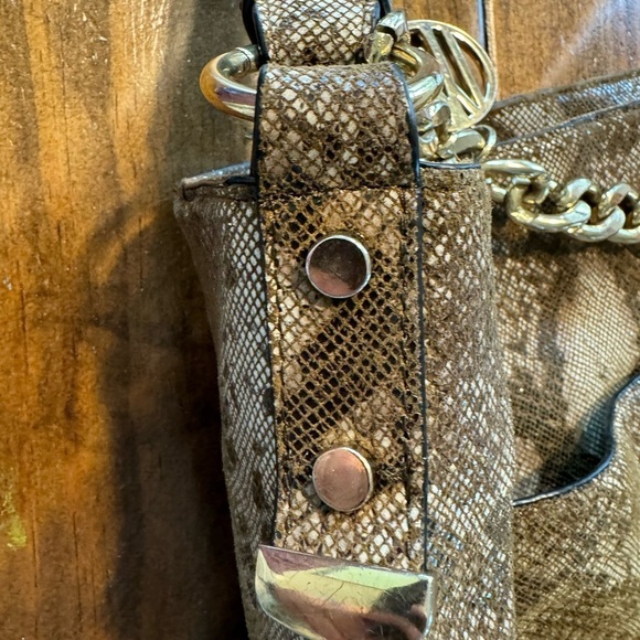 ANTONIO MELANI Large Snake Print Hobo Handbag - Picture 12 of 14